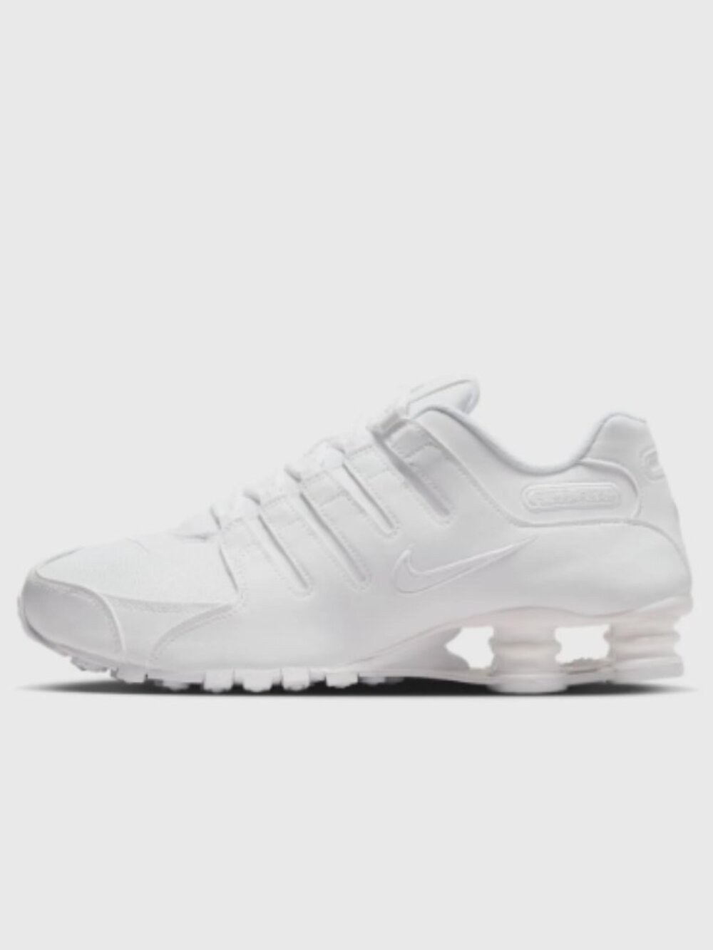 NEW Nike Shox NZ 'Triple White' | Men Sizes 10 - 12 | "FAST SHIPPING"